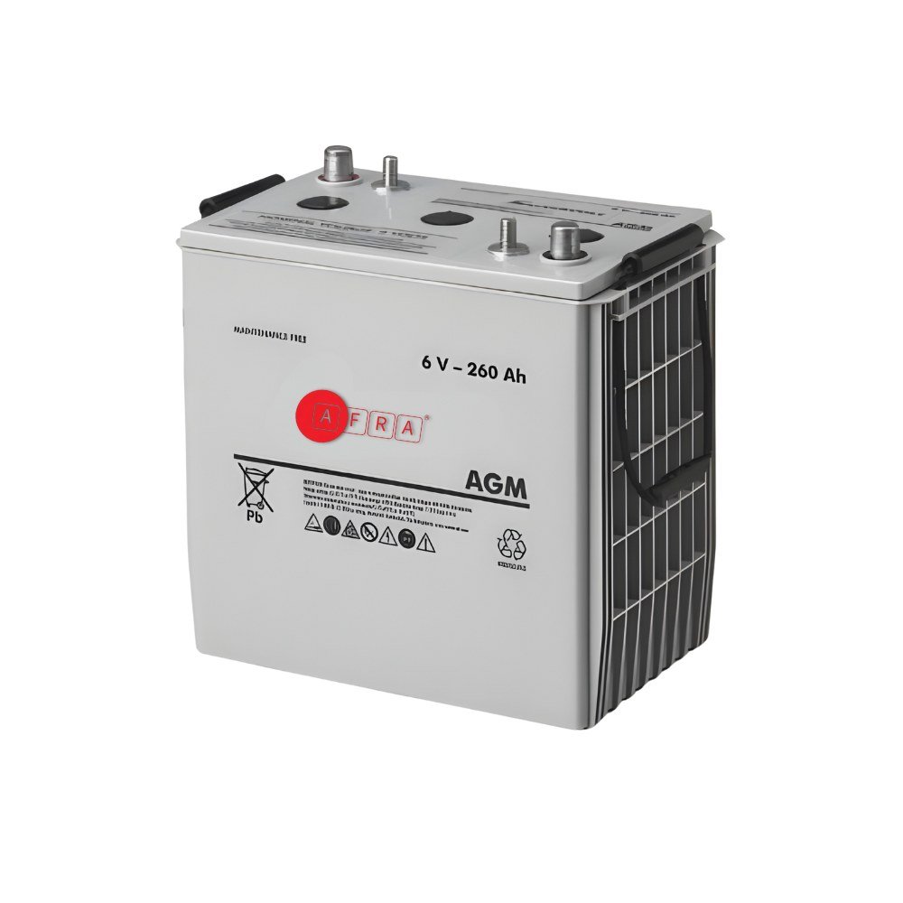 Mastervolt AGM 6V 260Ah Deep Cycle Battery